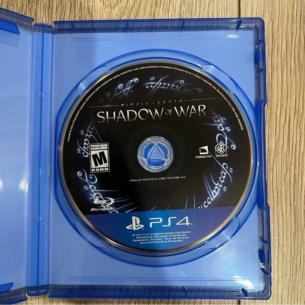 PS4 SHADOW of War Game